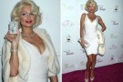 Paris Hilton presenta Tease con un look da Marilyn Monroe