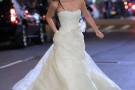Blair di Gossip Girl fugge in abito da sposa