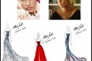 Festival di Sanremo: Alberta Ferretti veste la valletta-modella Ivana Mrazova