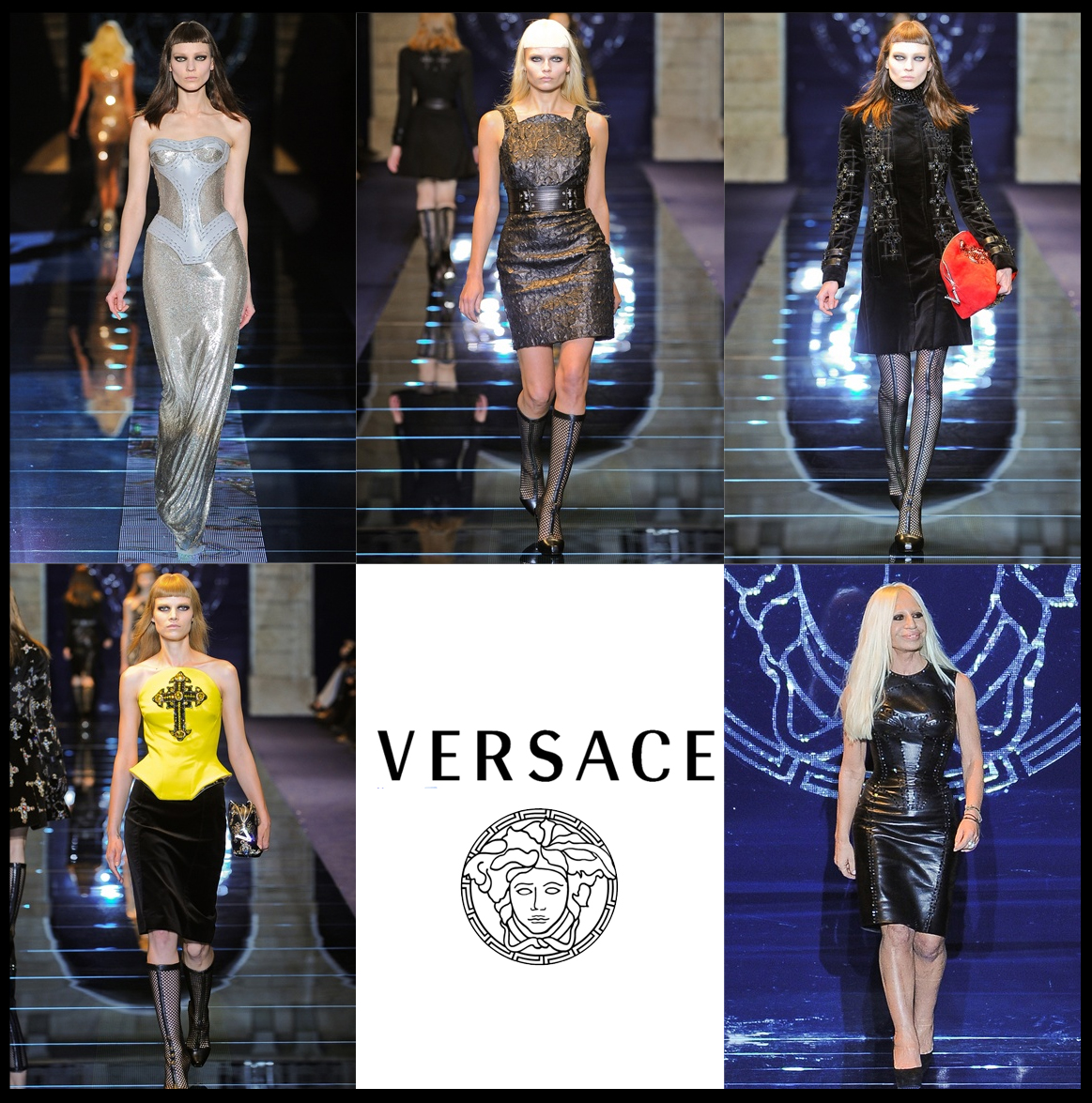 versace collezione autunno inverno 2012 2013 milano moda donna