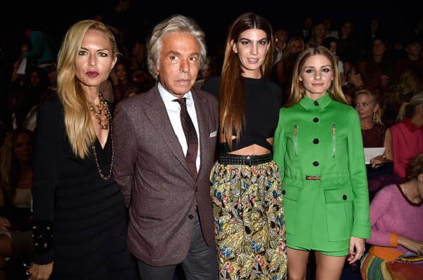 Valentino : Front Row - Paris Fashion Week Womenswear Spring/Summer 2015