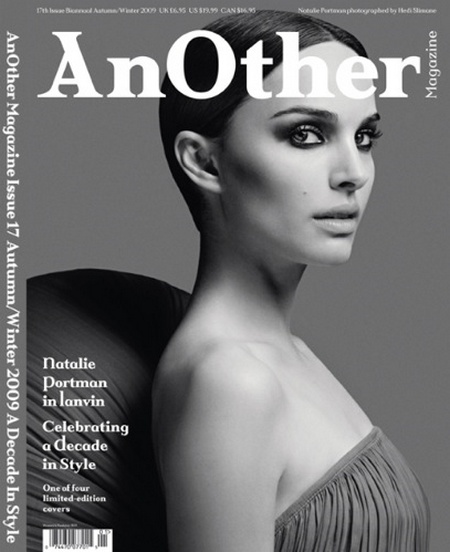 Another Magazine, 4 copertine, 4 donne famose: Natalie Portman, Vanessa Paradis, Katie Holmes e Kate Moss