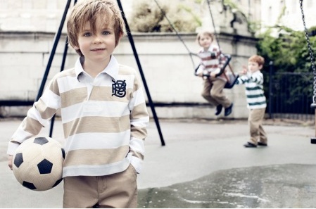 Burberry, Collezione autunno inverno 2009/2010 per bambini