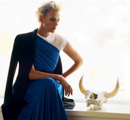 Charlize Theron su Vogue US a settembre, foto