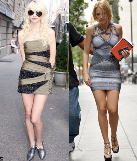 Blake Lively e Taylor Momsen, due icone di stile