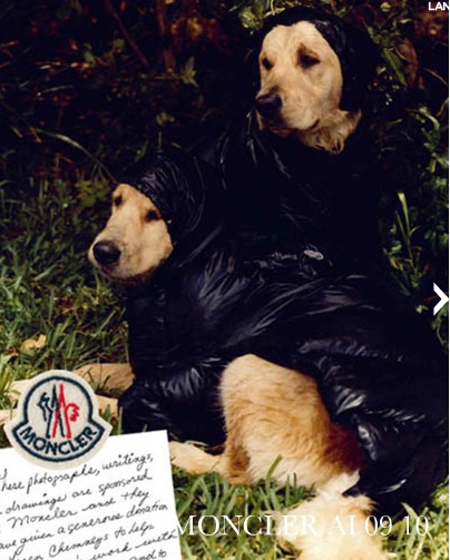 Moncler, campagna pubblicitaria autunno inverno 2009/2010