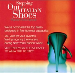 Stepping Out in Italian Shoes Awards - nomination