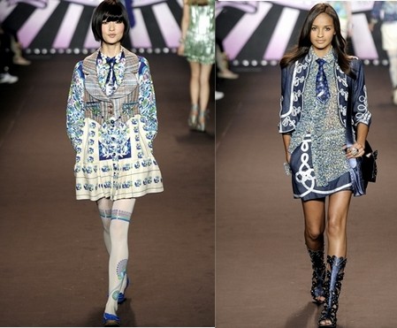 Anna Sui, collezione primavera estate 2010