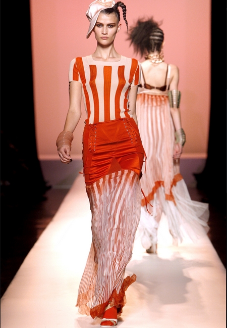 Jean Paul Gaultier, collezione primavera estate 2010