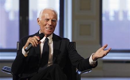 Giorgio Armani, presenta un piano per la successione al trono