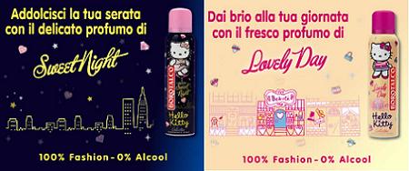 Hello Kitty, linea Borotalco i deodoranti Lovely Day e Sweet Night