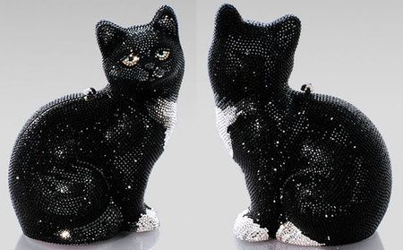 Jinx the Cat Minaudier, il gatto nero di Judith Leiber