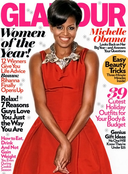 Michelle Obama sulla rivista Glamour