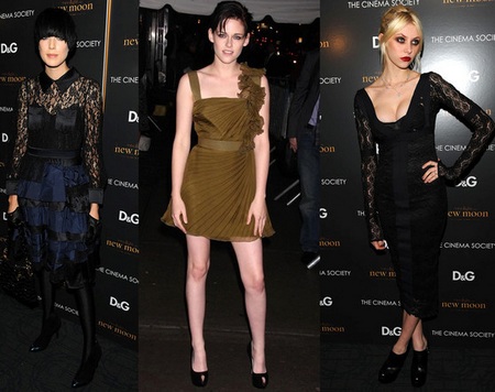 New Moon prima Newyorkese, le star e il loro look