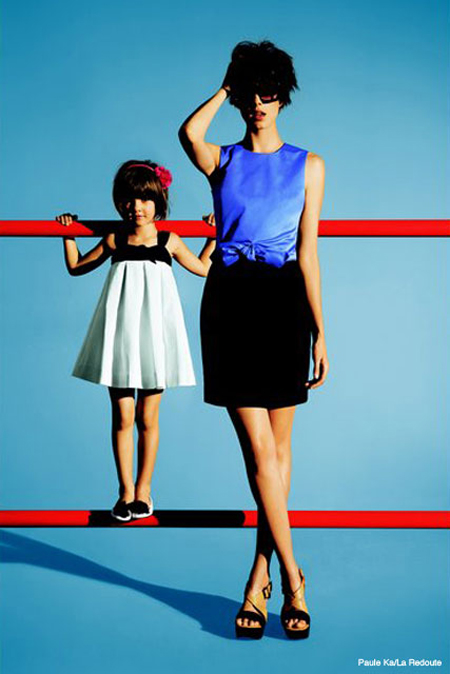 Agyness Deyn per La Redoute collezione P/E 2010 Paule Ka