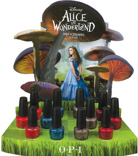 OPI, collezione smalti estate 2010 ispirati ad Alice nel paese delle Meraviglie