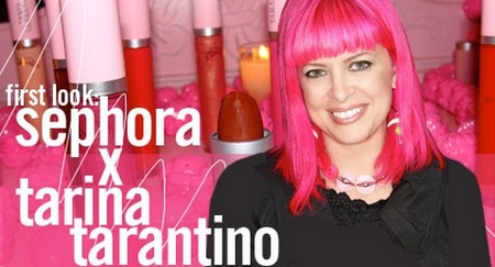 Tarina Tarantino la collezione Make Up per Sephora in vendita da febbraio 2010