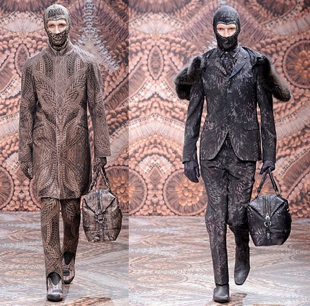 Alexander McQueen, collezione maschile autunno inverno 2010/2011