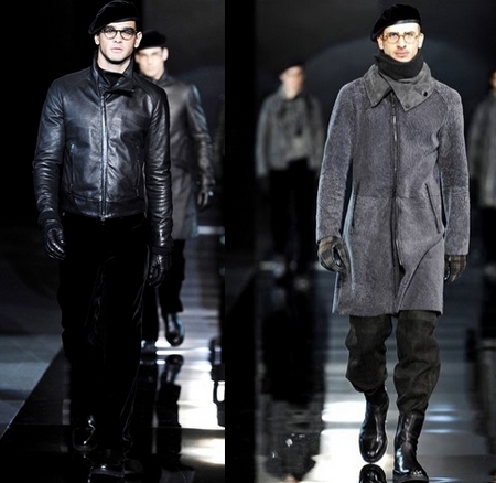 Giorgio Armani, collezione uomo autunno inverno 2010/2011