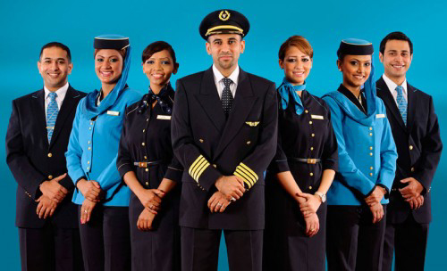 Uniformi Balenciaga per Oman Air