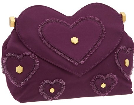 Regalo San Valentino 2010: la clutch di cuori Marc By Marc Jacobs "Party Girl"	