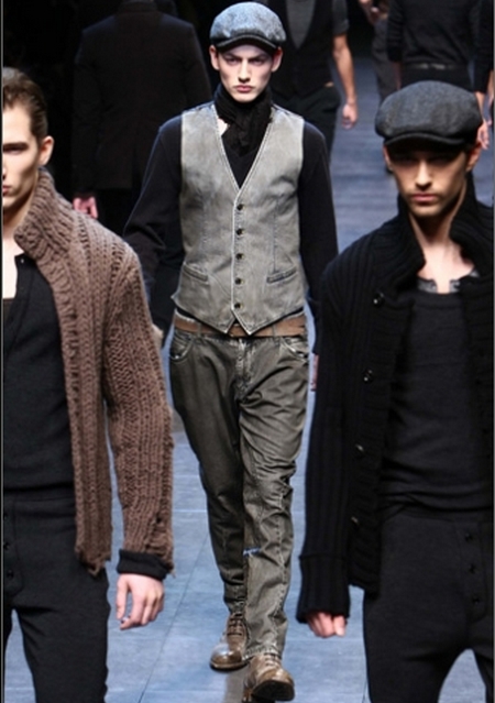 Dolce & Gabbana, collezione maschile autunno inverno 2010/2011