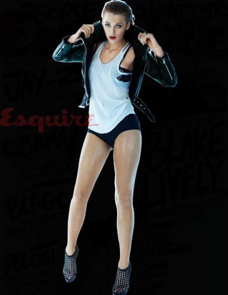 Blake Lively sexy per il Magazine Esquire in uscita a febbraio 2010