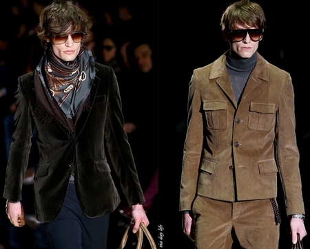 Gucci, collezione maschile autunno inverno 2010/2011