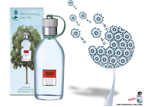 Hugo Boss profumo “One Fragrance One Tree”