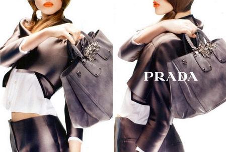 Prada, campagna pubblicitaria primavera estate 2010