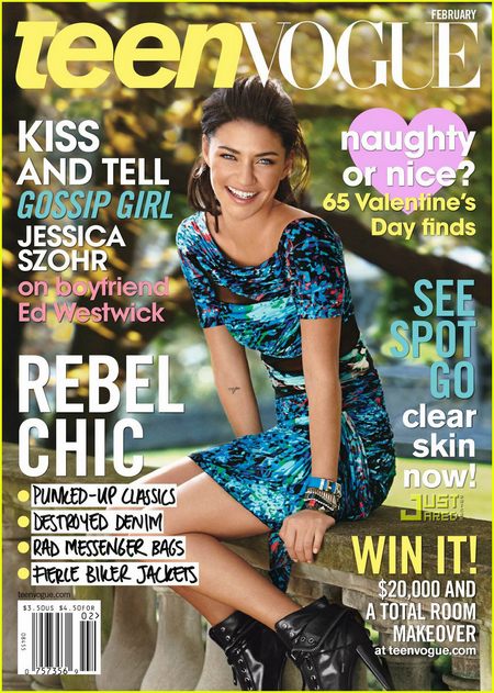 Su Teen Vogue la bellissima Jessica Szohr di Gossip Girl