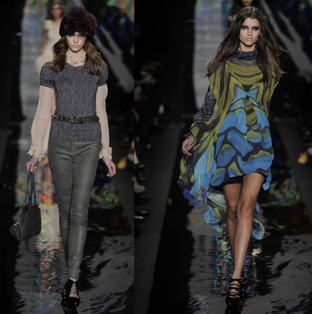 Diane Von Furstenberg, collezione autunno inverno 2010/2011