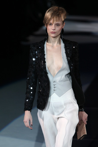 Emporio Armani, collezione autunno inverno 2010/2011