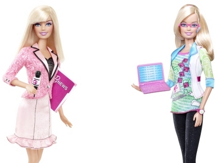 Barbie Geek e Barbie Anchor Doll, la Mattel è al passo con i tempi