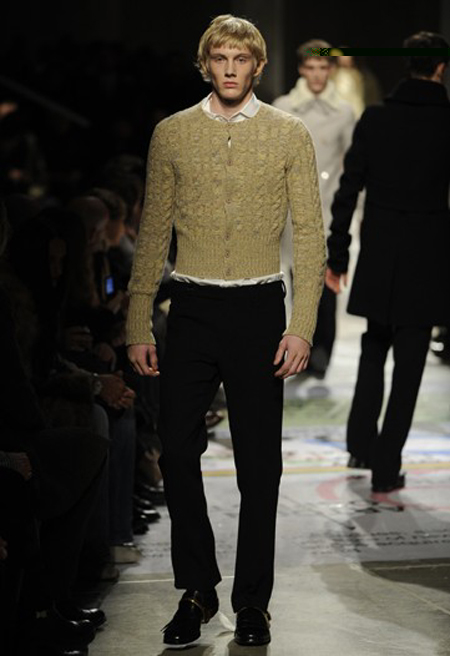 Prada uomo, collezione autunno inverno 2010-2011