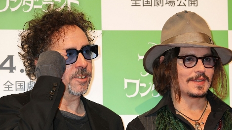 Johnny Deep e Tim Burton: il look al Red Carpet presso il Park Hyatt di Tokyo