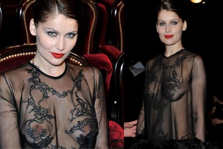 Laetitia Casta: nude look al red carpet di César Prix