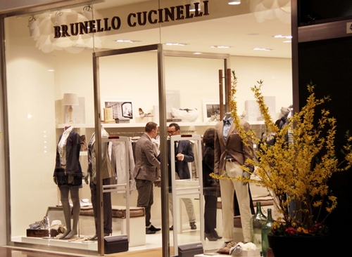 Brunello Cucinelli nuova boutique a Bologna