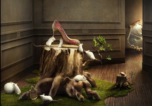 Christian Louboutin, campagna pubblicitaria scarpe gioiello