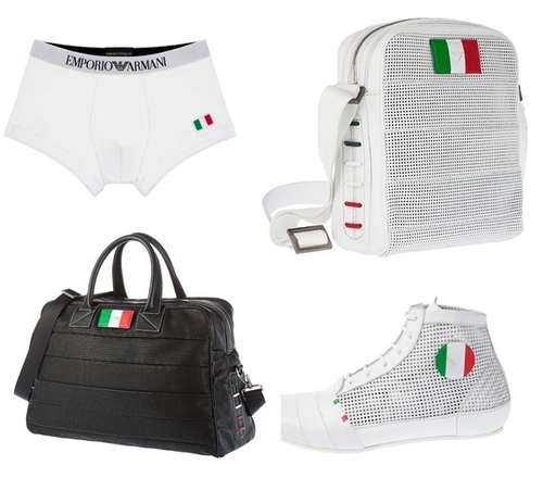 Emporio Armani presenta la collezione di underwear e accessori maschili dedicata ai Mondiali di Calcio FIFA 2010