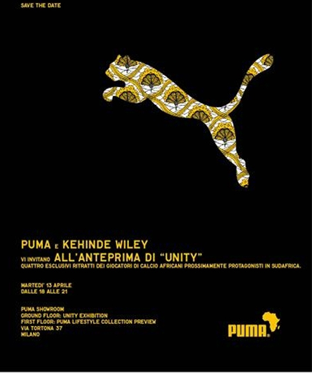 Puma al FuoriSalone con Unity e le opere di Kehinde Wiley 