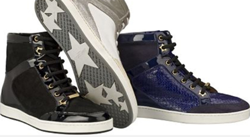 Sneakers Jimmy Choo: le fashion scarpe da ginnastica arrivano a Milano