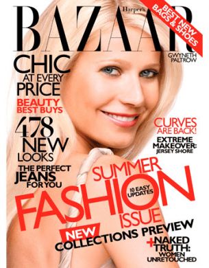 Gwyneth Paltrow, cover girl per Harper's Bazaar