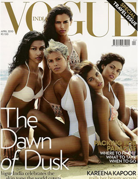 India Vogue: la Bellezza è anche abbronzatura