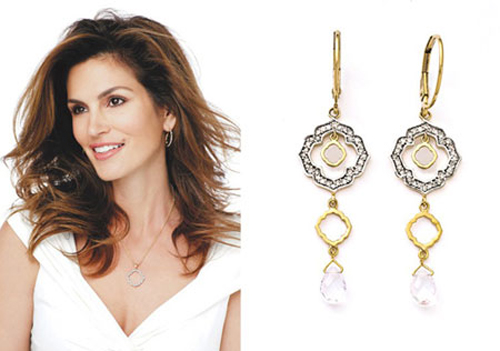 Cindy Crawford lancia la collezione di gioielli One Kiss