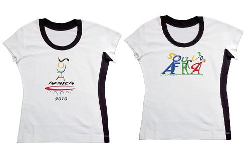 Colorised: le T-shirt dedicate ai Mondiali di Calcio 2010
