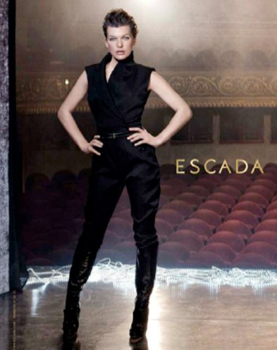 Escada, campagna pubblicitaria autunno inverno 2010/2011