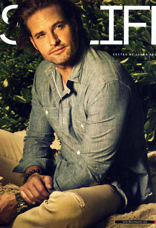 Dopo Sawyer in Lost, Josh Holloway sulla copertina di  Men’s Health di Giugno