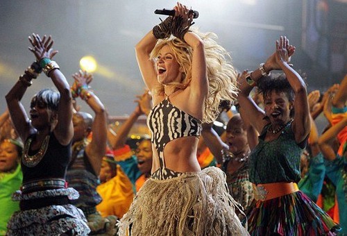 I tre look delle reginette dei Mondiali di calcio 2010: Shakira, Fergie e Alicia Keys