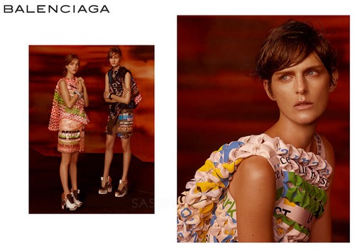 Balenciaga, campagna pubblicitaria autunno inbverno 2010/2011